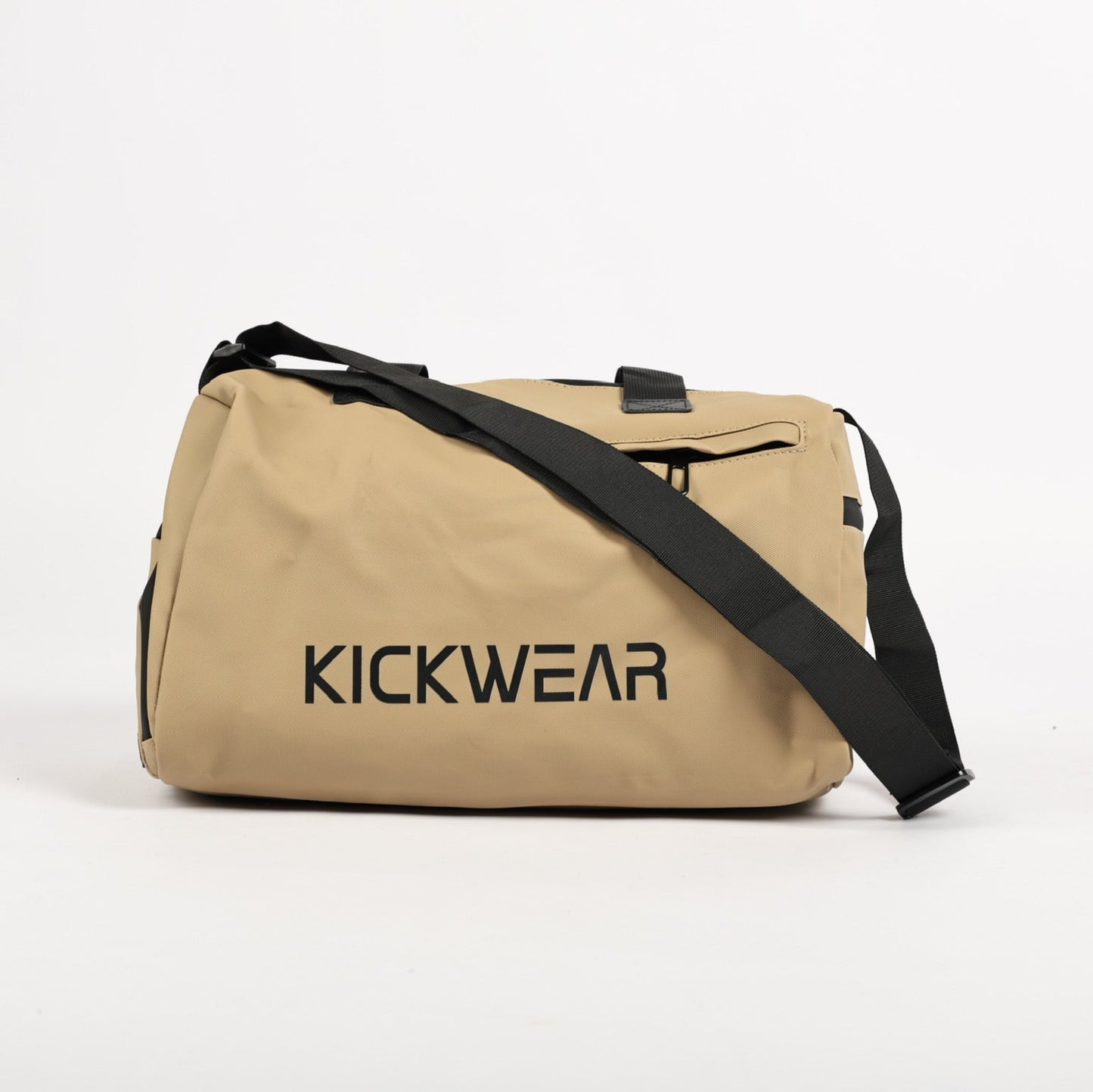Small Khaki Kickwear Carry Duffel Bag