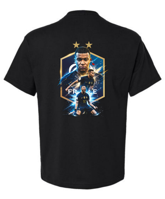 France x Kylian Mbappé World Cup Graphic T-Shirt V1