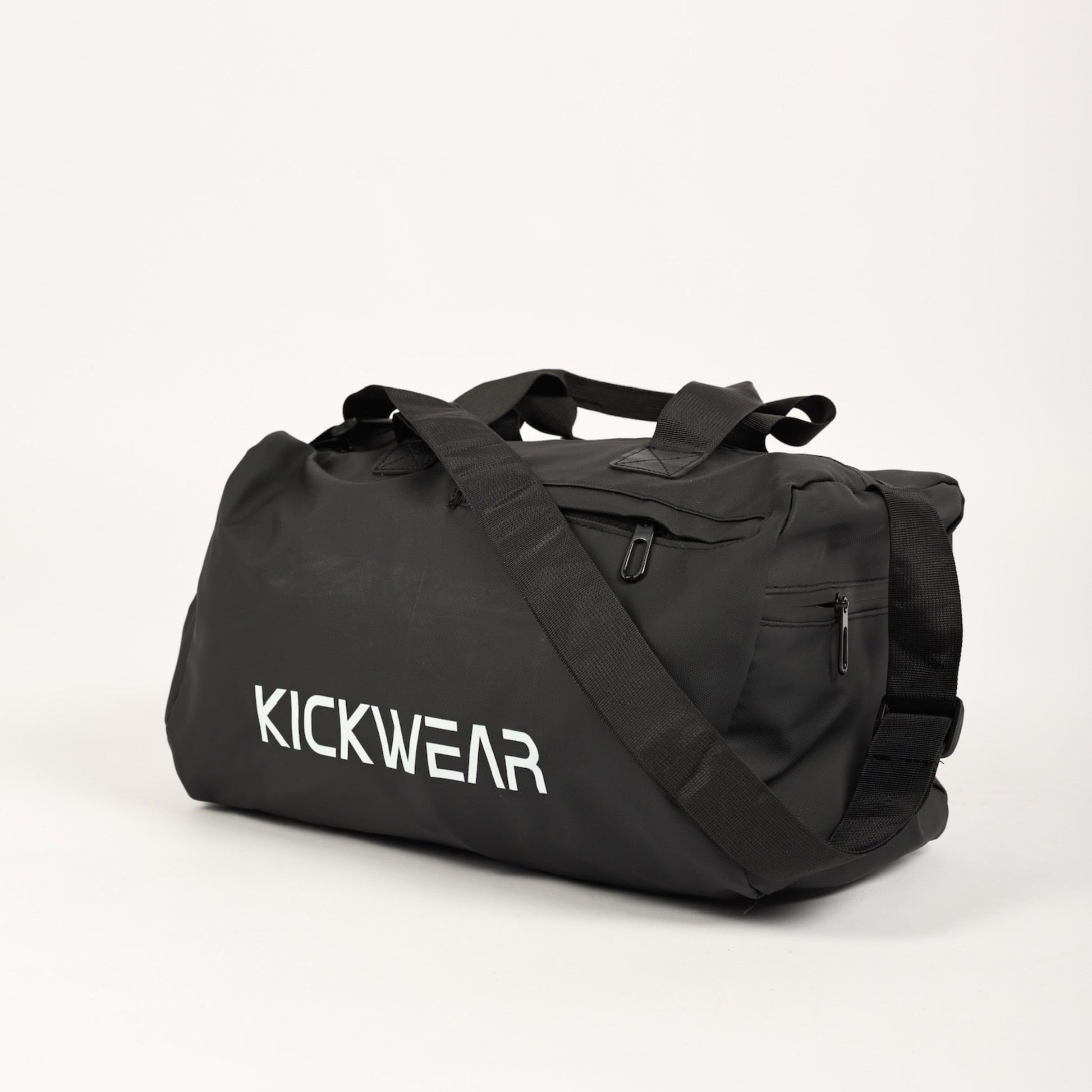 Small Black Kickwear Carry Duffel Bag 