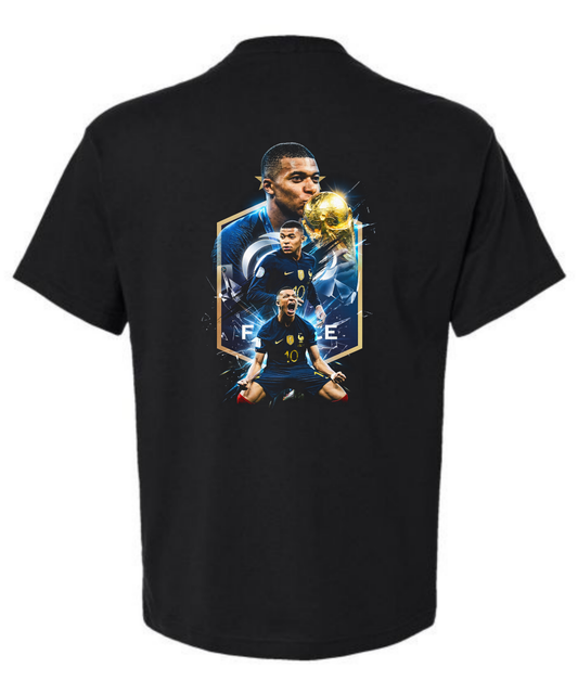 France x Mbappé World Cup Graphic T-shirt V2